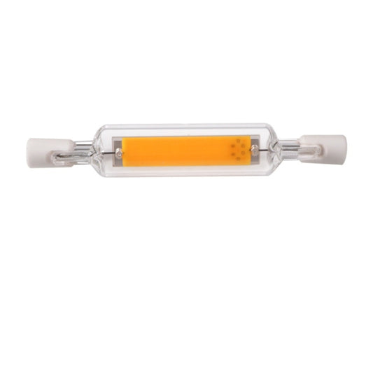 R7S 5W COB LED Lamp Bulb Glass Tube for Replace Halogen Light Spot Light,Lamp Length: 78mm, AC:220v(Cool White) by buy2fix