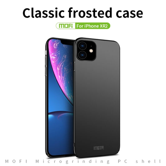 For iPhone 11 MOFI Frosted PC Ultra-thin Hard Case (Black) by MOFI