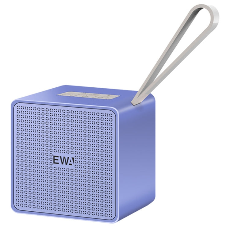 EWA A105 High Hidelity Bluetooth Speaker, Small Size High Power Bass, TWS Bluetooth Technology Support TF(Blue) - Desktop Speaker by EWA | Online Shopping UK | buy2fix