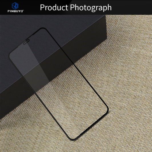 For iPhone 11 Pro PINWUYO 9H 3D Curved Tempered Glass Film(Black) by PINWUYO
