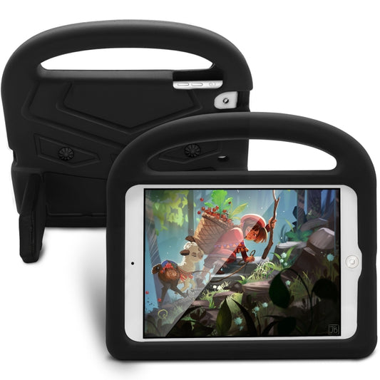 For iPad Mini 5 / 4 / 3 / 2 / 1 Sparrow Style EVA Children's Flat Anti Falling Protective Shell(Black) - iPad mini (2019) / mini 5 Cases by buy2fix | Online Shopping UK | buy2fix