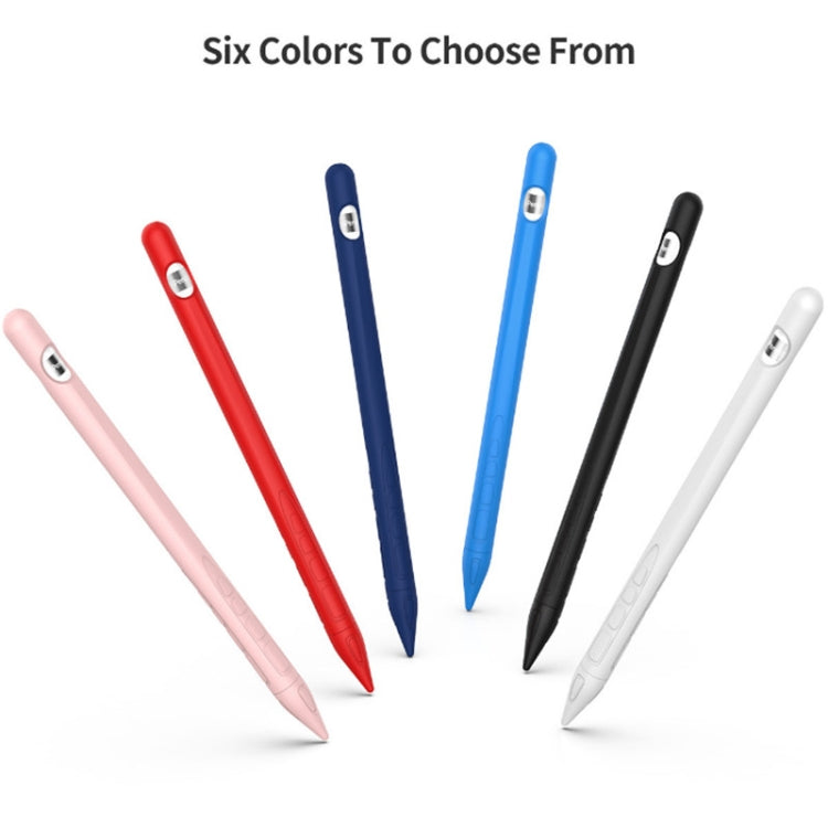 Suitable For Apple Pencil1 Generation StylusTouch Pen Silicone Protective Cover Pen Cap(Black) by buy2fix