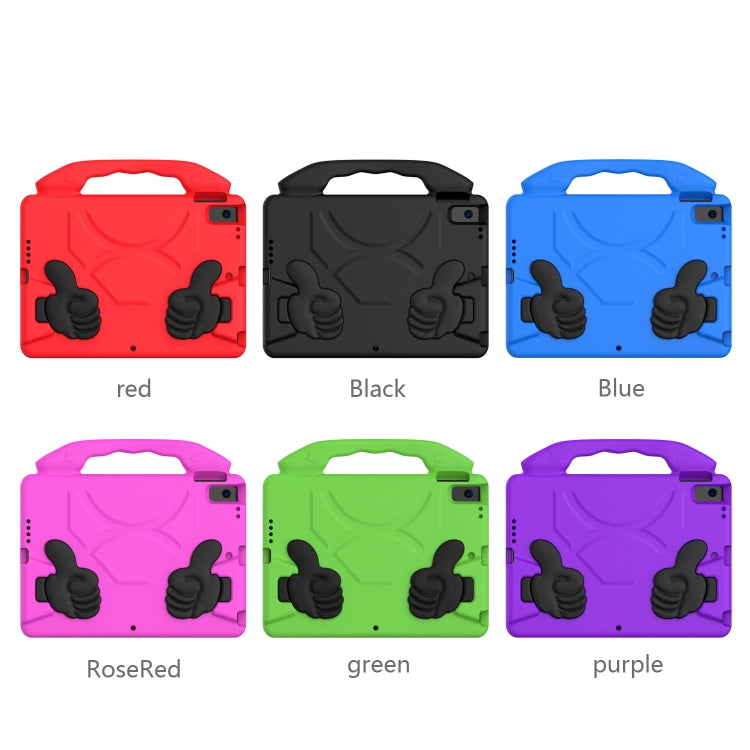 For iPad Air3 10.5 inch EVA Flat Anti Falling Protective Shell with Thumb Bracket(Green) - iPad Air (2019) Cases by buy2fix | Online Shopping UK | buy2fix