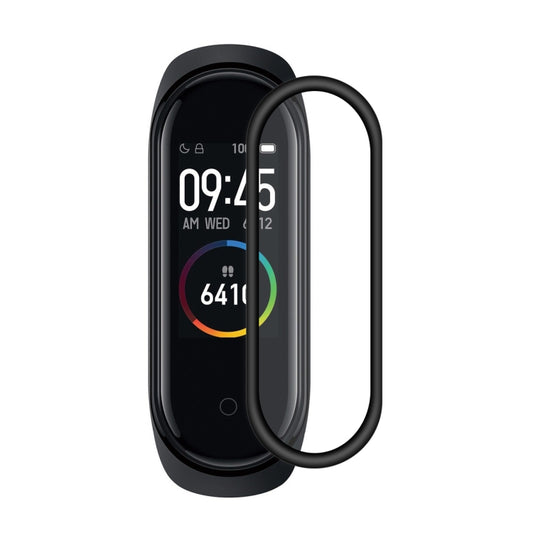 For XIAOMI MI BAND 4 ENKAY Hat-prince 3D Full Screen Soft PC Edge + PMMA HD Screen Protector Film by ENKAY