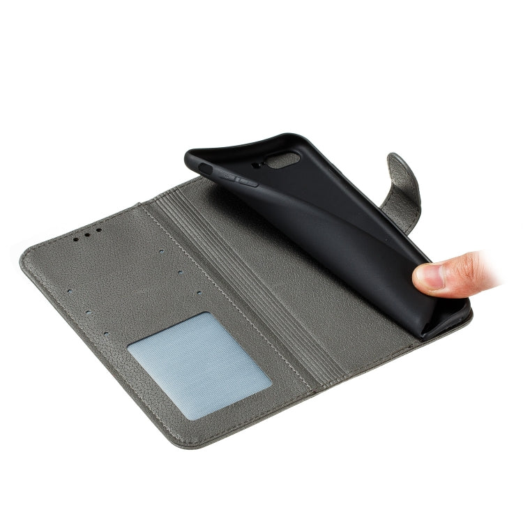 For Galaxy S20+ Litchi Texture Feather Embossing Horizontal Flip PU Leather Case with Holder & Card Slots & Wallet & Photo Frame & Lanyard(Grey) by buy2fix