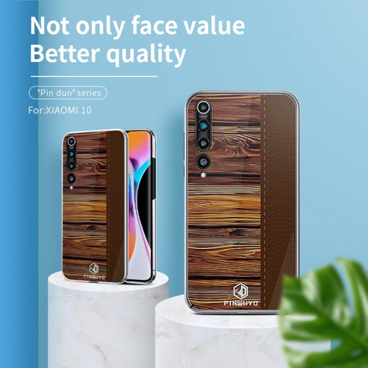 For Xiaomi 10 PINWUYO Pindun Series Slim 3D Flashing All-inclusive PC Case(Red) by PINWUYO