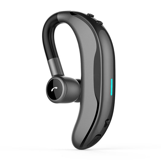 Car Handfree Wireless Ear-hook Bluetooth Earphone with Microphone(Black Green) by buy2fix