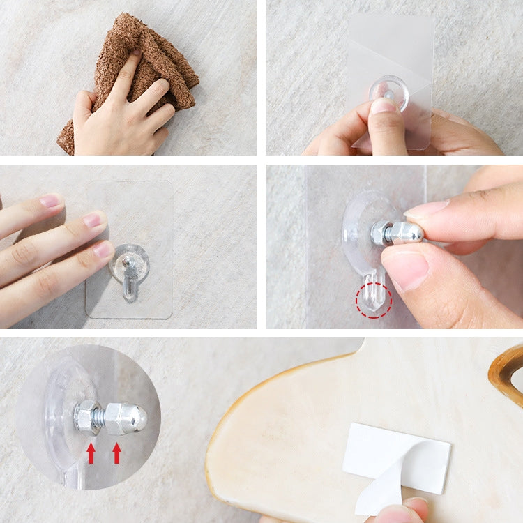 Punch-free Cartoon Animal Creative Home Roll Bathroom Wall-mounted Tissue Box(Little Deer) by buy2fix