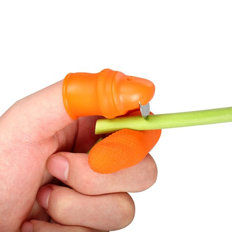 Picker Picking Vegetables Iron Nail Clippers Picking Beans Carob Thumb Knife Scimitar, Size:Ladies Small by buy2fix