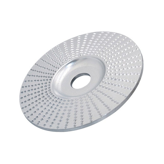 Woodworking Sanding Thorn Disk Angle Grinder Thorn Disk Plastic Grinding Disk Polishing Disk, Style:Flat(Silver) by buy2fix