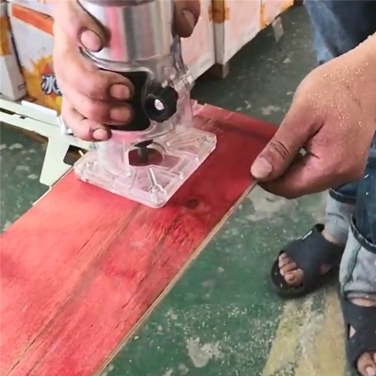 H-6 Woodworking Electric Trimming And Slotting Engraving Machine, Plug Type:UK Plug by buy2fix