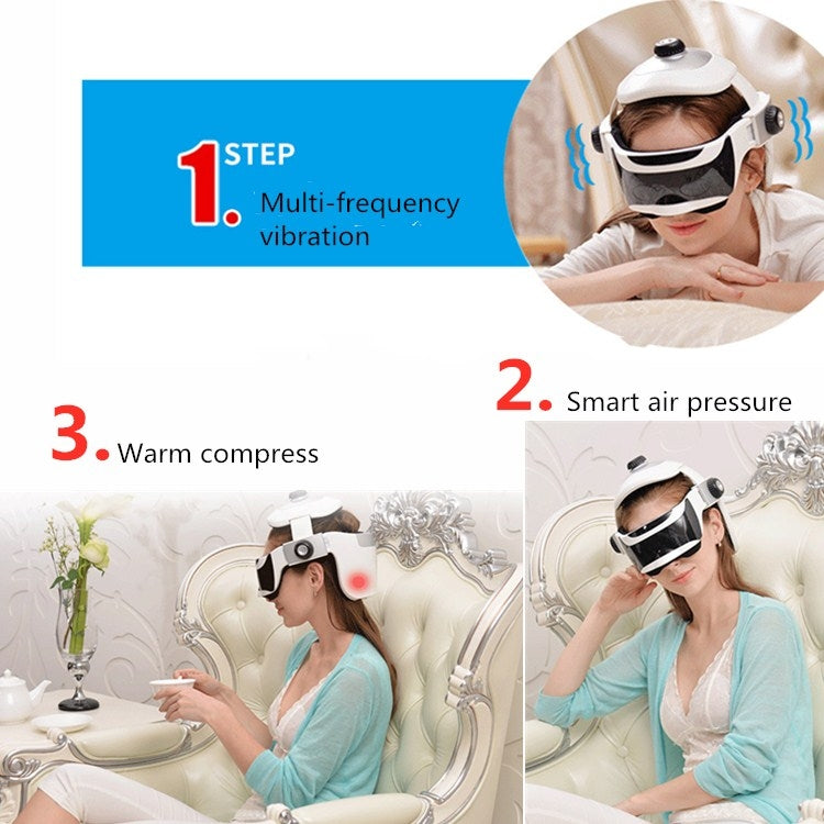 Nuotai Y10-7 Head And Eye Integrated Visual Electric Massager With MP3 Download Function by buy2fix