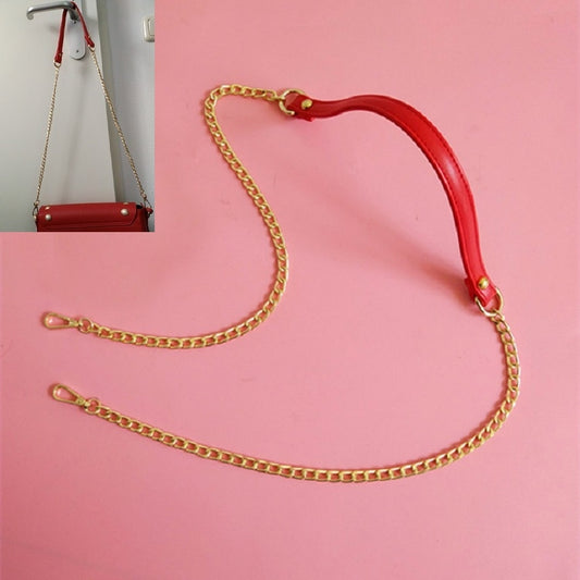 Women Bag PU Leather Chain Long Shoulder Strap Bag Accessories(Red) by buy2fix