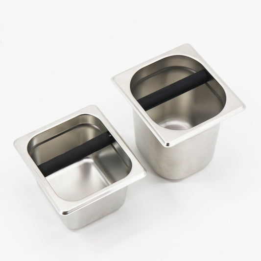 Stainless Steel Coffee Grounds Bucket Coffee Box, Specification:Small - Coffee Machine Parts by buy2fix | Online Shopping UK | buy2fix