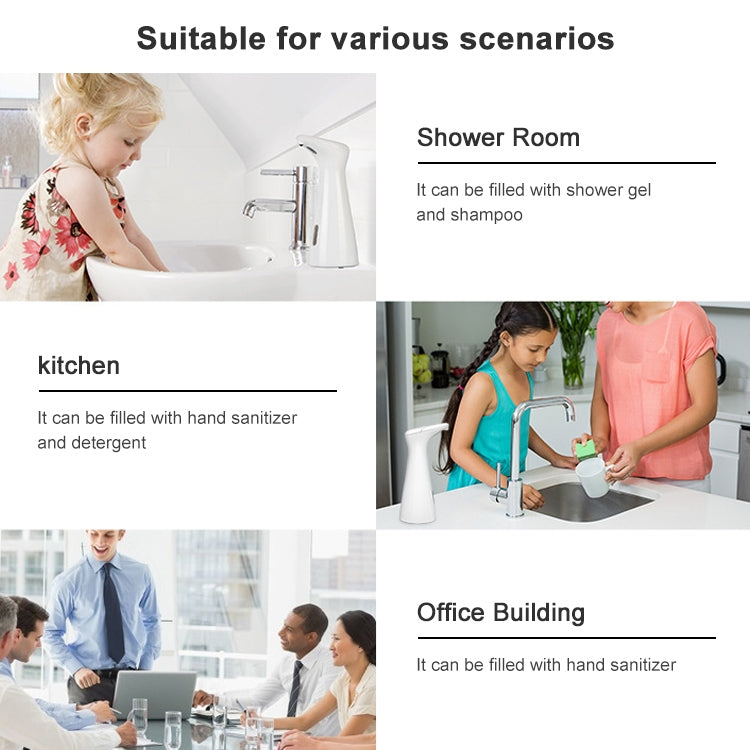 Household Bathroom Kitchen Induction Soap Dispenser by buy2fix