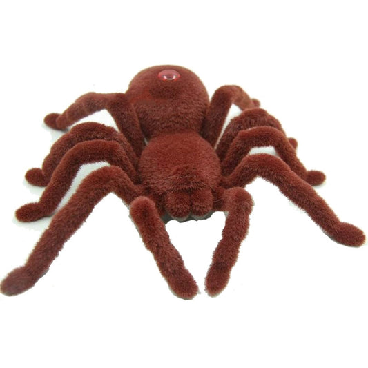 Electric Animal Toy Infrared Remote Control Simulation Spider Model(Brown) by buy2fix