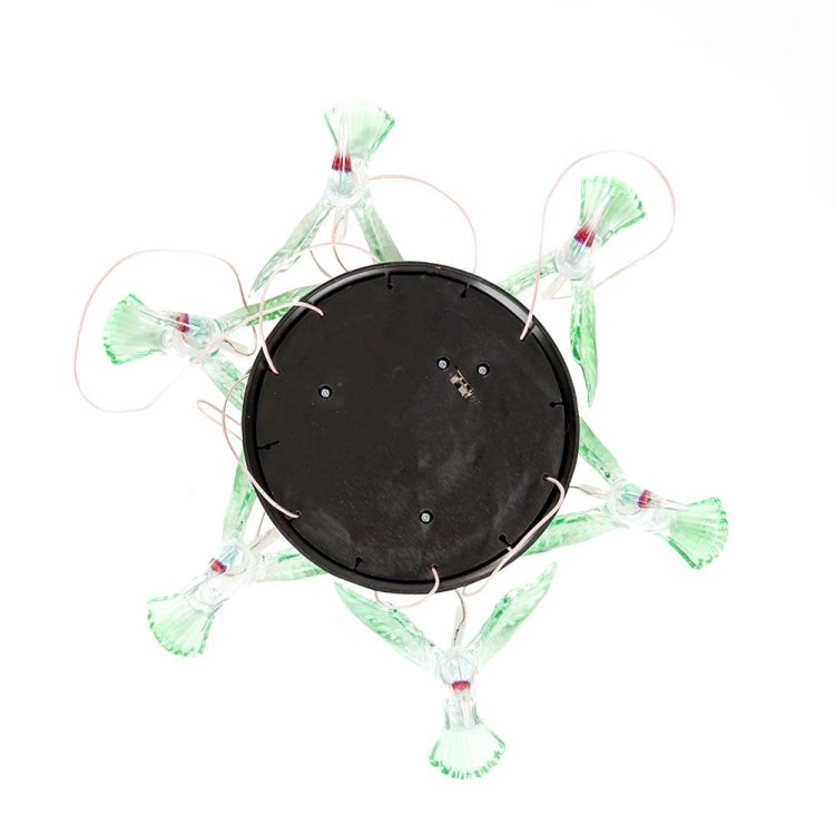 Creative Electronics Solar LED Hummingbird Wind Chime Light Seven Colors by buy2fix