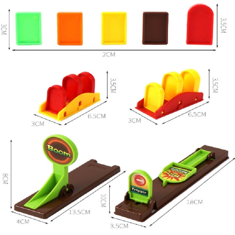 Puzzle Domino Car Electric Train With Sound And Light Music Automatic Licensing Electric Car Toy(White Cow) by buy2fix