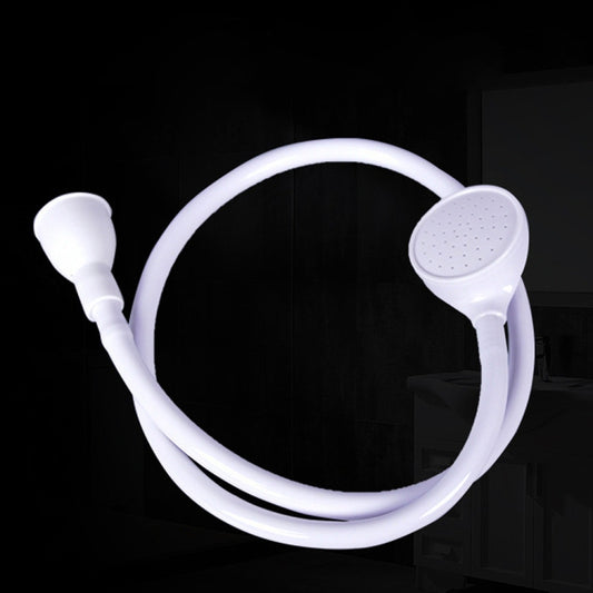 Pet Shower Multifunctional Simple Sink Nozzle Cleaning Shower Supplies(White) by buy2fix