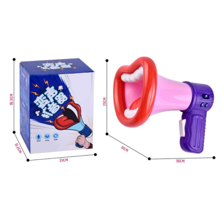 Children Handheld Microphone Speakers Sounder Loudspeaker Electric Music Tricks Toys, Random Color Delivery by buy2fix