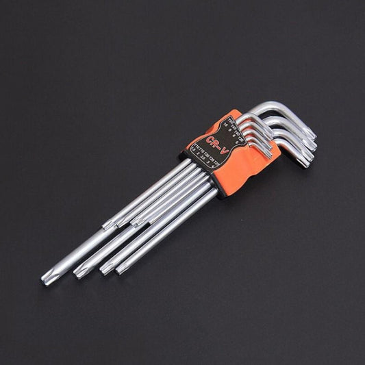 Allen Wrench Set Screwdriver Plum Blossom Multi-function Combination Tool, Style:Mito (Extra Long Section) by buy2fix