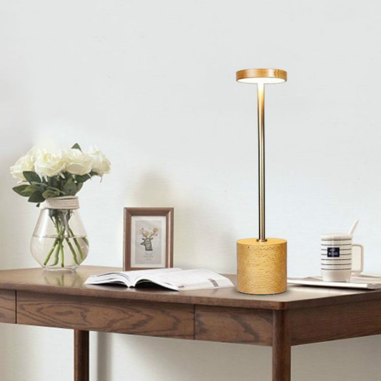 Creative USB Rechargeable Hotel Desk Light LED Children Student Dormitory Eye Protection Reading Learning Lamp(Switch Button) by buy2fix