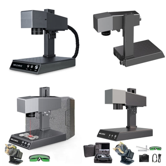 DAJA M1 Pro 2W Metal Nameplate High Precision Characters Laser Carving Machine, Style:M1pro+Industrial Software(EU Plug) by DAJA