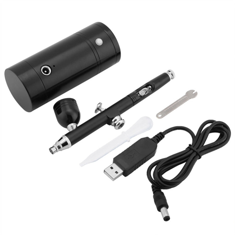 Portable Rechargeable Mini Electric Small Airbrush Air Pump Set Color Painting Tool For Painting by buy2fix