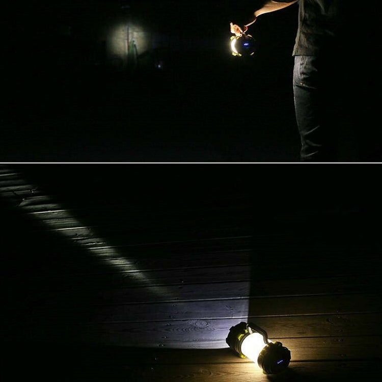 KINSACH Portable LED Searchlight Outdoor Rechargeable Multi-function Flashlight Camping Light(Green) by buy2fix