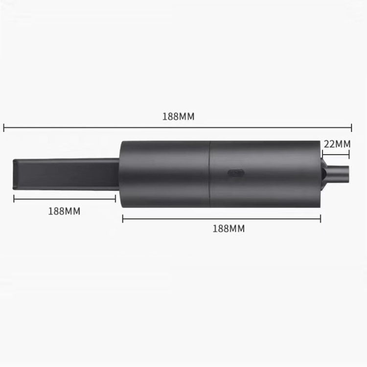 Creative Mini Handheld Portable Vacuum Cleaner USB Charging High Power Household Vacuum Cleaner(Space Gray) by buy2fix