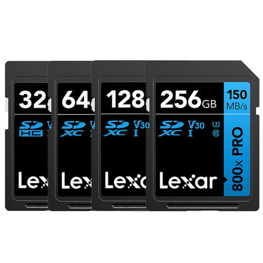 Lexar SD-800X Pro High Speed SD Card SLR Camera Memory Card, Capacity: 128GB by Lexar