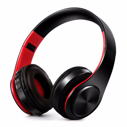 HIFI Stereo Wireless Bluetooth Headphone for Xiaomi iPhone Sumsamg Tablet, with Mic, Support SD Card & FM(Rose Gold Black) by buy2fix
