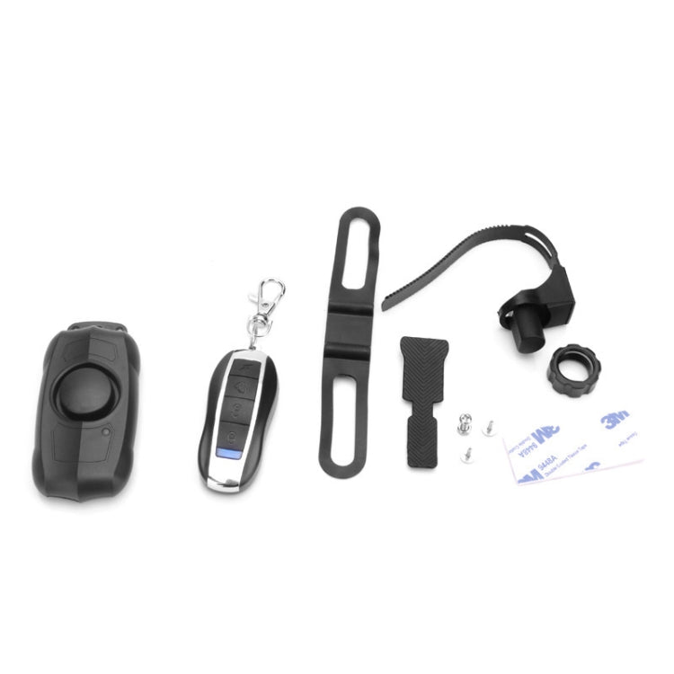 Bicycle Lock Anti-theft Anti-lost USB Charging Wireless Remote Control Vibration Alarm Detector Sensor - Bicycle Locks & Bicycle Pumps by buy2fix | Online Shopping UK | buy2fix