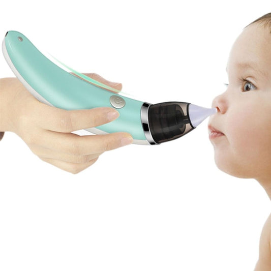 Baby Nasal Aspirator Electric Safe Hygienic Nose Cleaner With 2 Sizes Of Nose Tips And Oral Snot Sucker for Newborns Boy Girls(Green) by buy2fix