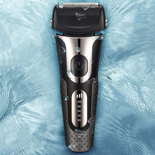 BG-7100 Electric Shaver Reciprocating Shaver LED Digital Rechargeable Shaver by buy2fix
