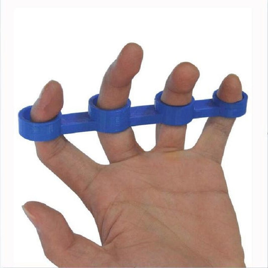 Guitar Finger Expansion Finger Force Device Piano Span Practice Finger Sleeve, Specification:Large(Blue) by buy2fix