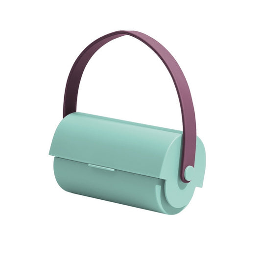 Handheld Lanyard Roller Sticky Hair Clothes Convenient Dust Removal Brush(Green) by buy2fix