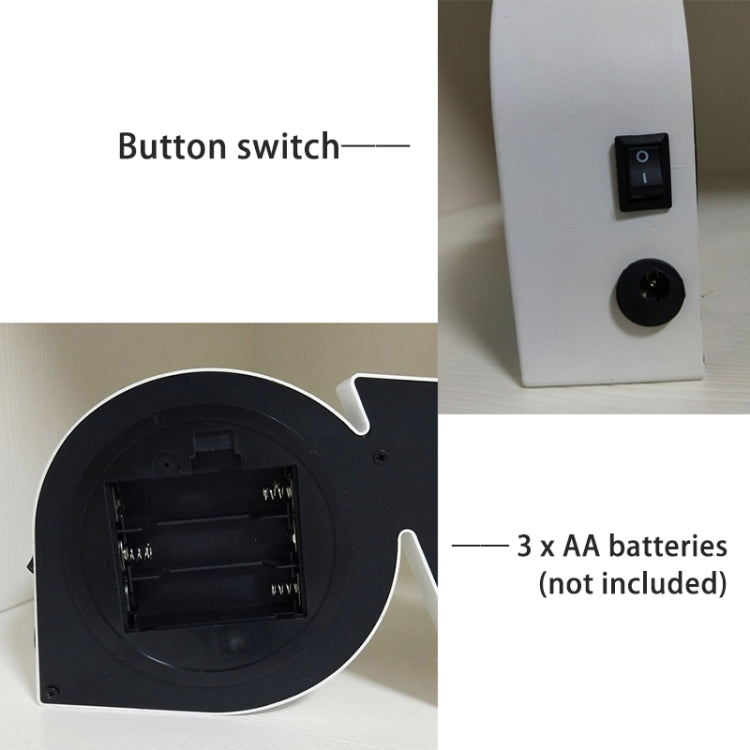 LED Letter Light Box Conjoined LOVE Shape Decoration Lamp(Light Box 2) by buy2fix