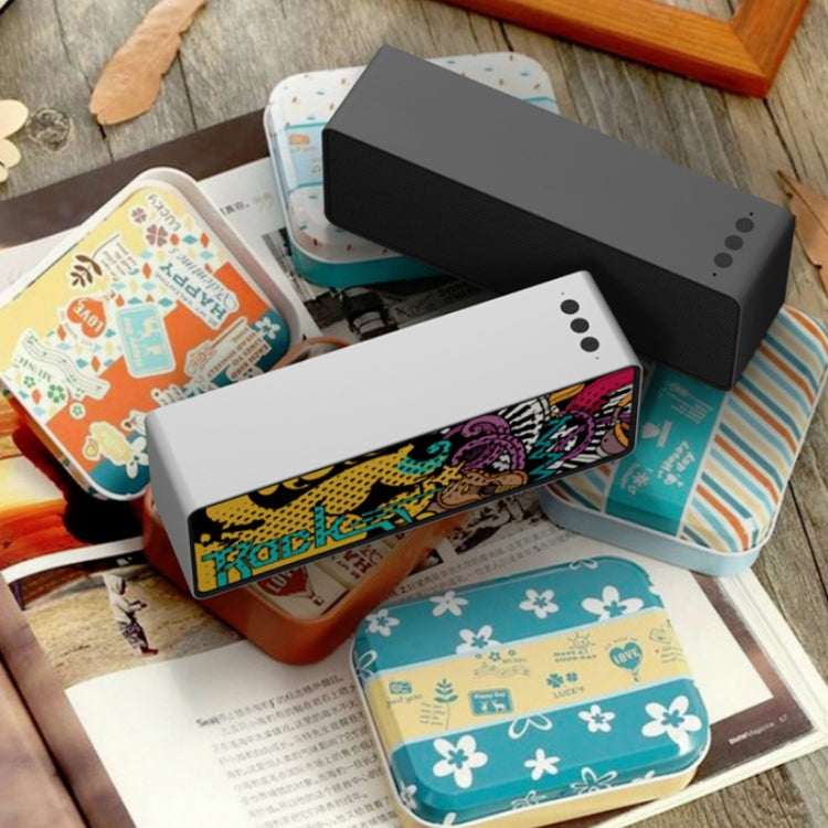 F2 Mini Wireless Computer Card Subwoofer Bluetooth Speaker(Silver) - Desktop Speaker by buy2fix | Online Shopping UK | buy2fix