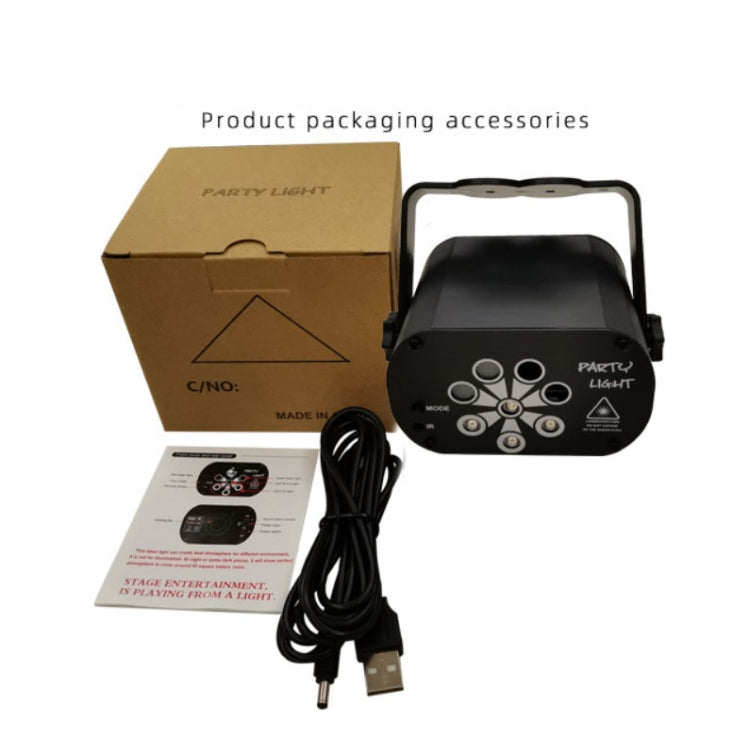 R90 8W UV Mini Laser Light Sound Control Induction Stage Atmosphere Light Bar KTV Laser Light, Specification: Built-in Battery Charging by buy2fix