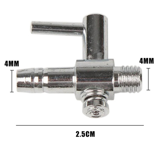 Fish Tank Oxygen Pipe Stainless Steel Distributor Oxygen Regulating Valve, Specification: One Head - Air Pumps by buy2fix | Online Shopping UK | buy2fix
