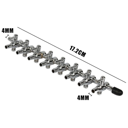 Fish Tank Oxygen Pipe Stainless Steel Distributor Oxygen Regulating Valve, Specification: Eight Heads - Air Pumps by buy2fix | Online Shopping UK | buy2fix