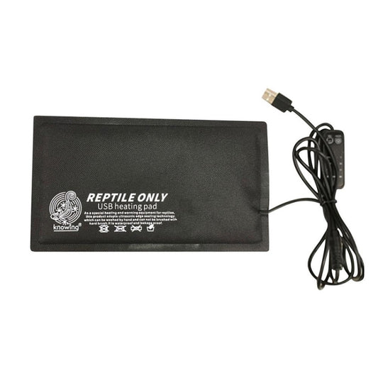 Knowing Climbing Pet Thermostat Time Switch Thermostatic Waterproof USB Heating Pad, Specification: Three-speed Temperature Control, Size:L - Reptile Supplies by buy2fix | Online Shopping UK | buy2fix