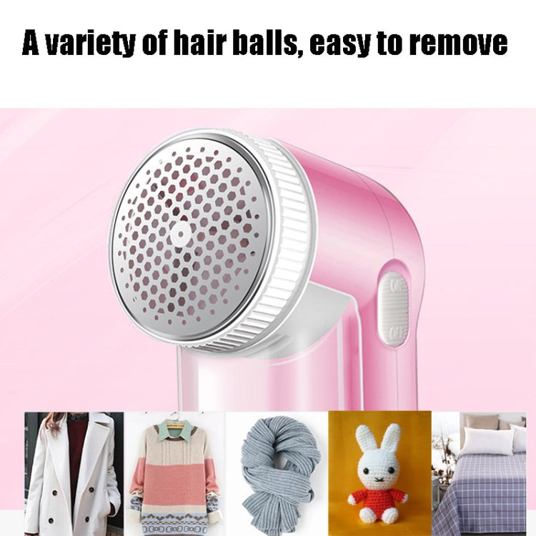 Portable USB Depilator For Home Dormitory Coat Plush Woolen Sheets(Pink) by buy2fix