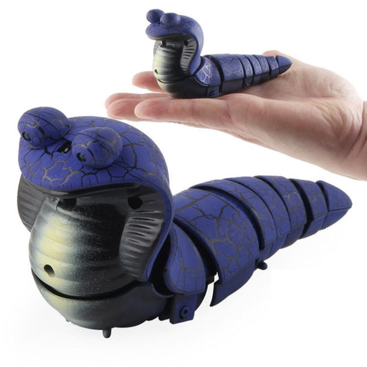 7702 Infrared Remote Control Simulation Cobra Tricky Toy(Purple) by buy2fix