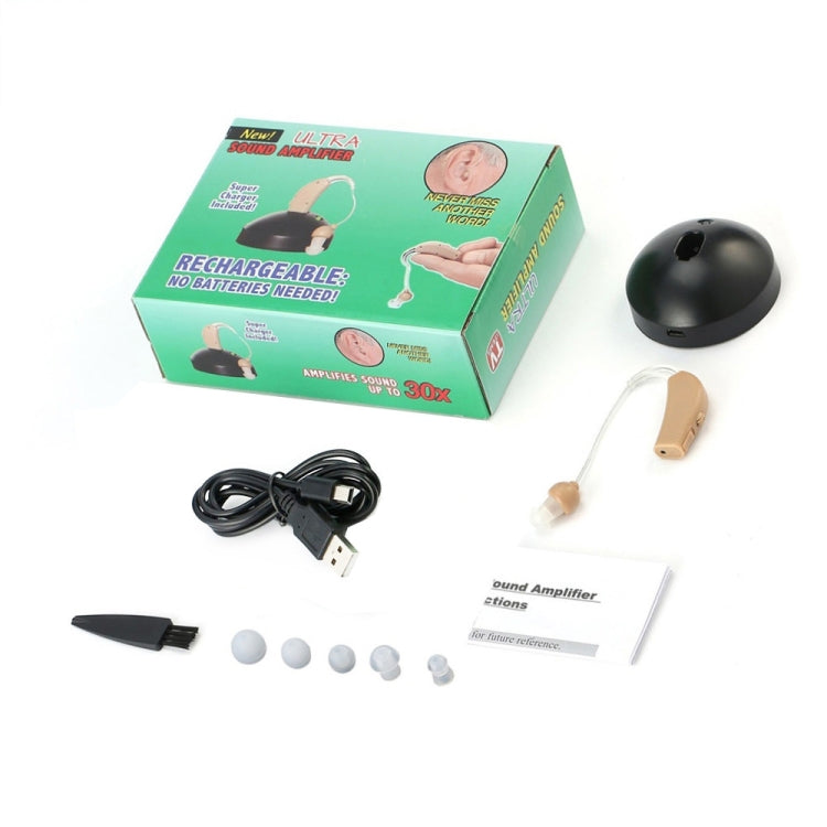 Rechargeable Hearing Aids Hearing Aids For The Elderly, Specification: EU Plug by buy2fix