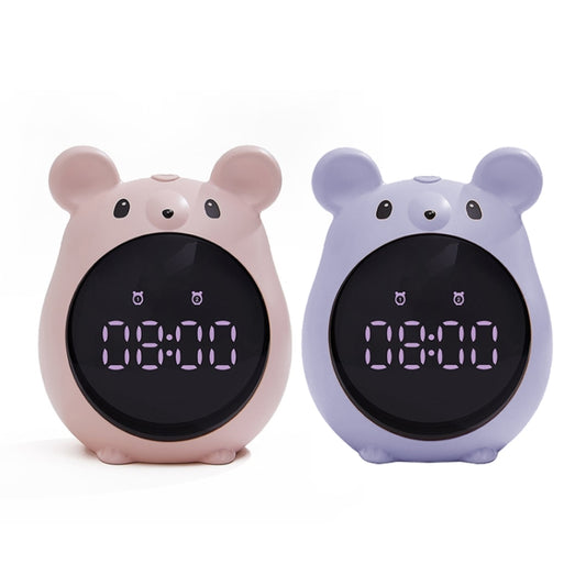 Elf Mouse Alarm Clock Countdown Learning Time Management Student And Child Cartoon Clock(Blue) by buy2fix