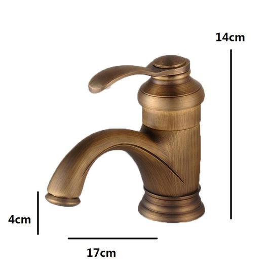 Bathroom All-Brass Faucet Mixed Water Basin Faucet by buy2fix