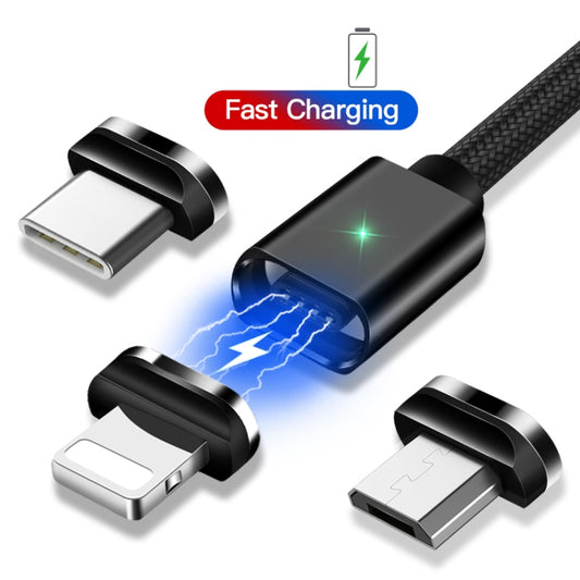 2 PCS ESSAGER Smartphone Fast Charging and Data Transmission Magnetic Cable with 8 Pin Magnetic Head, Cable Length: 2m(Silver) by buy2fix