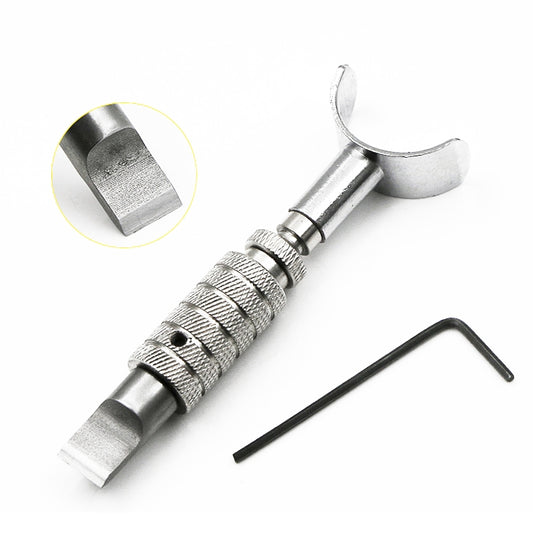 DIY Handmade Leather Carving Tool Rotary Carving Knife Leather Carving Knife by buy2fix
